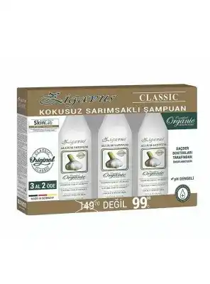 Zigavus Kokusuz Sarımsaklı Şampuan 3 Al 2 Öde