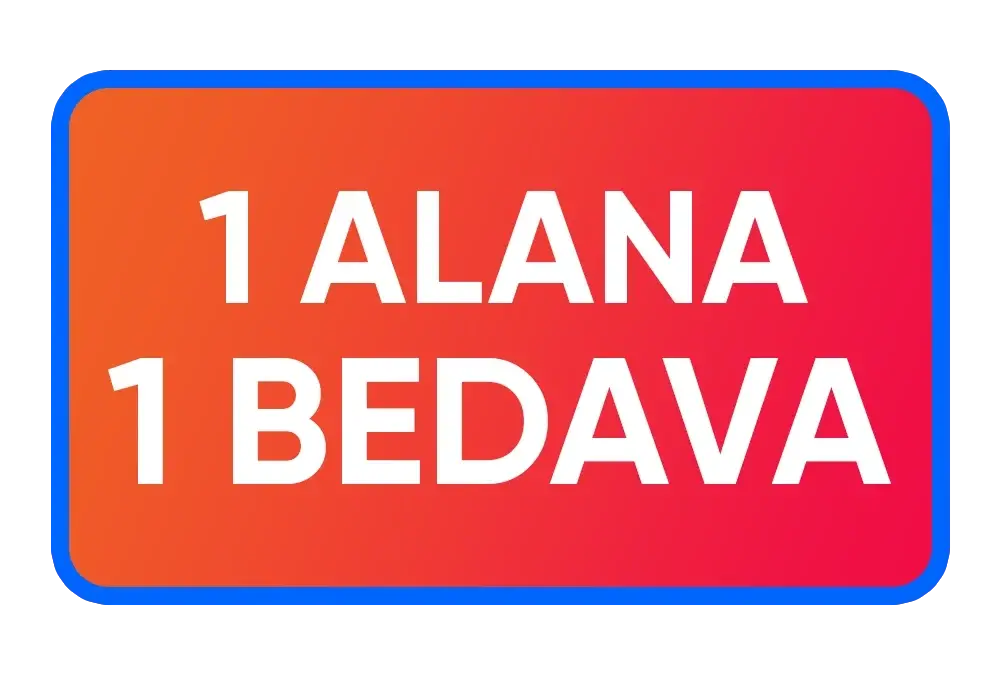 1 Alana 1 Bedava