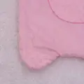 Ayıcık Nakışlı Yastıklı Welsoft Bebek Alt Açma Seti - Pembe