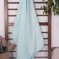 Biyeli Unisex Bebek Nohut Battaniye 80*80 Cm - Turkuaz