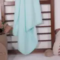 Biyeli Unisex Bebek Nohut Battaniye 80*80 Cm - Turkuaz