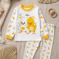 Civciv Desenli % 100 Pamuk Unisex Pijama Takımı