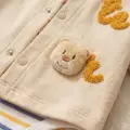 Cute Bear Nakışlı 3lü % 100 Pamuk Erkek Bebek Takımı
