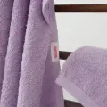 Penguen Nakışlı Unisex Şapka ve Keseli Bebek Banyo Havlusu
