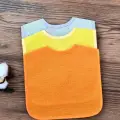 Pratik 3lü Sıvı Geçirmez Bebek Mama Önlüğü 0-18 Ay