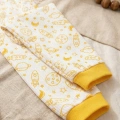 Galaksi Roket Nakışlı % 100 Pamuk Yakalı Erkek Çocuk Pijama Takımı