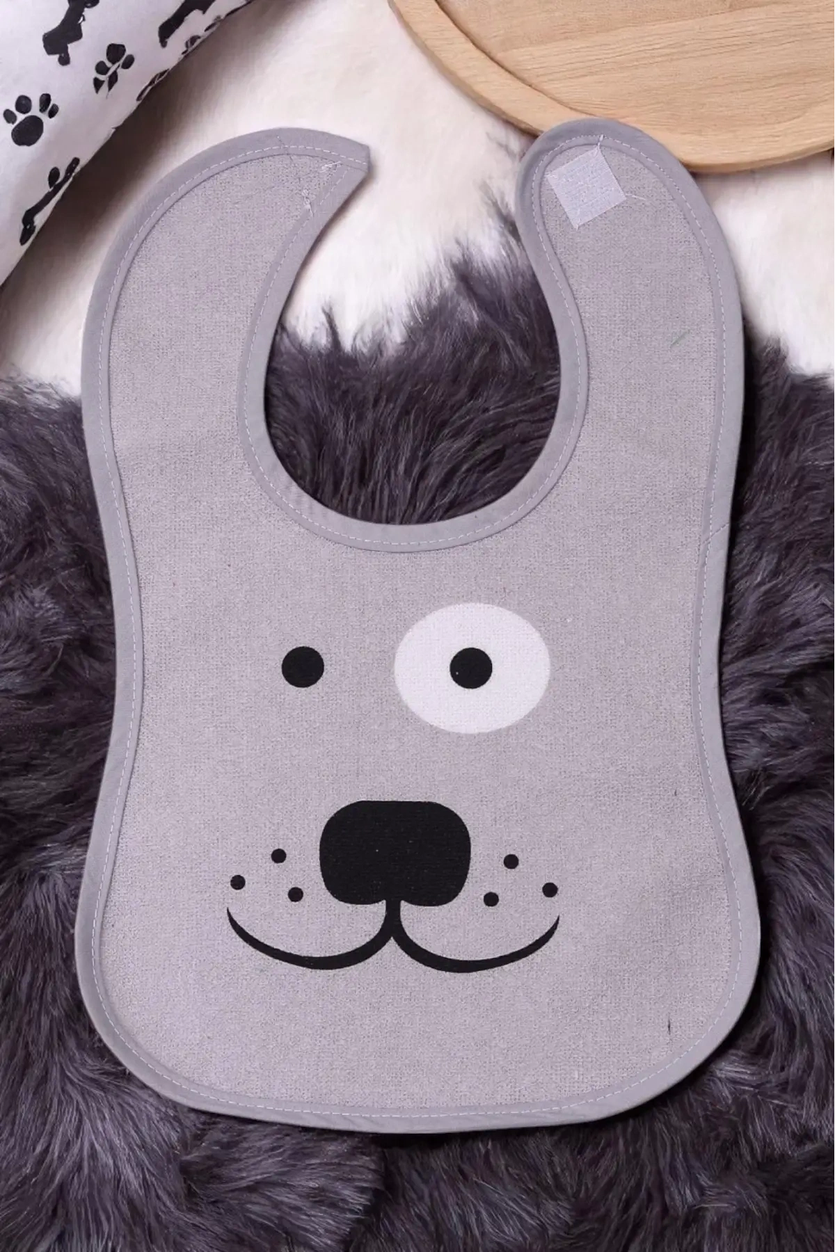 Bear Desenli 3lü Sıvı Geçirmez Bebek Mama Önlüğü 0-18 Ay - Sarı
