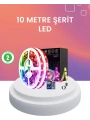10 Metre Telefon Kontrollü Smart Şerit Led USB RGB Kumandalı