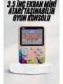 3 İnç Ekran 500 Oyunlu Game Box Mini Taşınabilir Oyun Konsolu