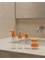 30 ml 5’li Seyahat Şişesi Seti Çantalı Kozmetik Organizer