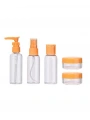 30 ml 5’li Seyahat Şişesi Seti Çantalı Kozmetik Organizer