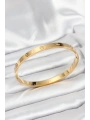 316L Çelik Gold Renk 65 mm Kadın Kelepçe Bileklik