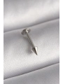 316L Çelik Gümüş Renk Çivi Model Piercing