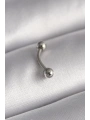 316L Çelik Gümüş Renk Topçuk Model Piercing