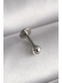 316L Çelik Gümüş Renk Topçuk Piercing