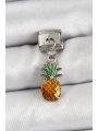316L Çelik Sallantılı Ananas Model Gümüş Renk Nomination Charm