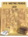 3x3 Metre Perde LED Işık – Parti ve Bahçe Dekorasyonu