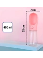 450 ml Taşınabilir Butonlu Evcil Hayvan Suluğu (5047)