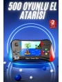 500 Oyunlu Retro Sup Konsolu Taşınabilir Mini Gamepad 3,5 İnç Ekran