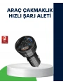 55W Hızlı Araç Şarj Cihazı Quick Charge 3.0 ve PD Destekli