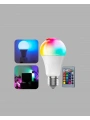A Kalite 2025 RGB LED Ampul Uzaktan Kumandalı 16 Renkli Lamba
