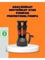 Ayaklı Bisiklet Pompası Basınç Göstergeli Çok Amaçlı