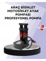 Basınç Saatli Ayak Pompası Bisiklet ve Araç Uyumlu