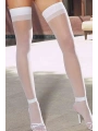 Beyaz Dantelsiz Jartiyer Çorabı Tm5555-2