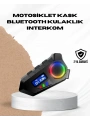 Bluetooth 5.4  İnterkom IP65 Toz ve Su Geçirmez LED Göstergeli