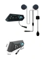 Bluetooth Kask Kulaklığı Intercom 5.0 Bluetooth Android ve İOS Uyumlu