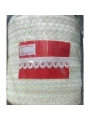Çamaşır Lastiği Dantelli 1 Cm 1 Metre Ekru