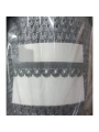 Çamaşır Lastiği Dantelli 1 Cm 1 Metre Gri