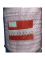 Çamaşır Lastiği Dantelli 1 Cm 75 Metre 1 Top Açık Pembe