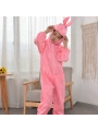 Çocuk Tavşan Kostümü Pembe Renk 2-3 Yaş 80 cm (5047)