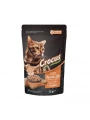 Crocus Tahılsız Pouch Jöleli Tavuklu Yetişkin Konserve Kedi Maması 85 Gr
