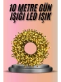 Dekoratif Aydınlatma Ampüllü 10 Metre Gün Işığı Şerit Led