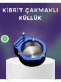 Dekoratif Çakmaklı Küllük Kolay Temizlenebilir Metal