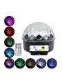 Disko Topu Renkli Işıklı Lazer Parti Bluetooth Bağlantılı Led Küre