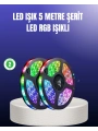 Enerji Tasarruflu RGB Şerit LED 5 Metre