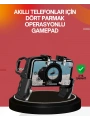 Ergonomik Tetik Tasarımlı Mobil Oyun Gamepad Tutucu