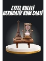 Eyfel Kuleli Kum Saati Dekoratif Hediyelik Eşya Retro Eyfel Kulesi