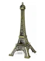 Eyfel Kulesi Tasarımlı Kum Saati Kristalleştirilmiş Kum Saati Dekoratif Ahşap Görünümlü