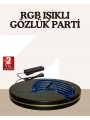 Gece Eğlenceleri İçin LED Işıklı Gözlük