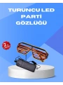 Gece Eğlencelerine Özel Renkli LED Işıklı Gözlük