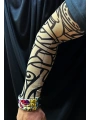 Giyilebilir Kol Dövmesi Çorap Dövme 3D Baskılı Kol Bacak Dövme 2 Adet Model 12 (5047)