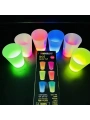 Glow Partisi Bardakları 6 Renk 6 Adet 1.5 oz 4.5 x 6.5 cm (5047)
