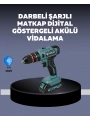 Güçlü Şarjlı Matkap Vidalama Çift Batarya