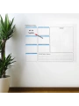Haftalık Planlayıcı Manyetik Duvar Stickerı Takvim 70 cm x 56 cm (5047)