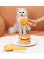 Hamburger Şekilli Otomatik Temizlenen Evcil Hayvan Fırçası (5047)