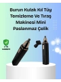 Hassas Bölgeler İçin Taşınabilir Tüy Düzeltici Makine
